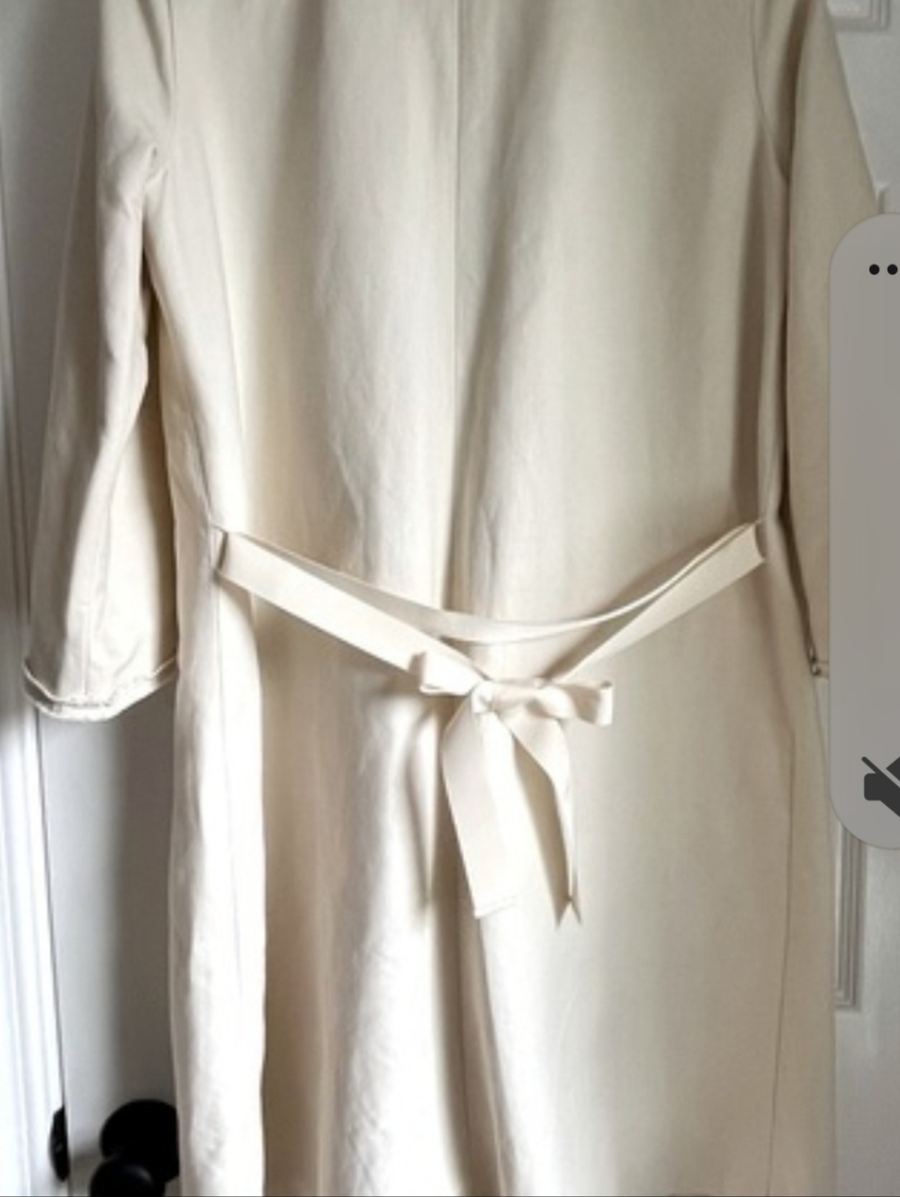 Rue Blanche Summer Trench with belt - Picture 3 of 12
